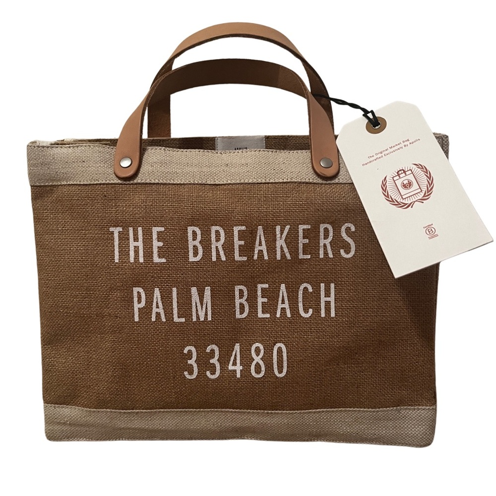 The Breakers Palm Beach Apolis Global Citizen Market Tote Bag NWT